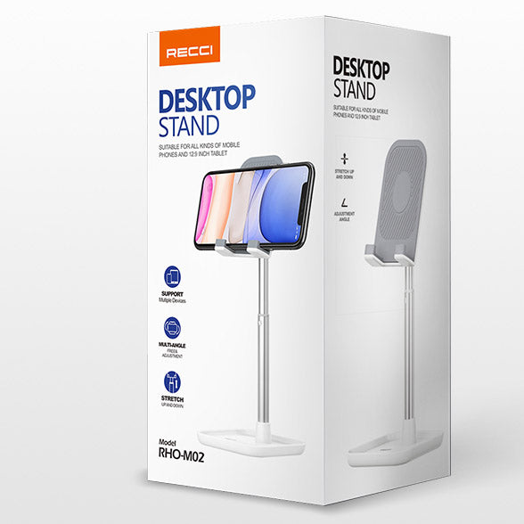 Recci Desktop Stand Suitable For Mobile Phone & 12.9" Tablet
