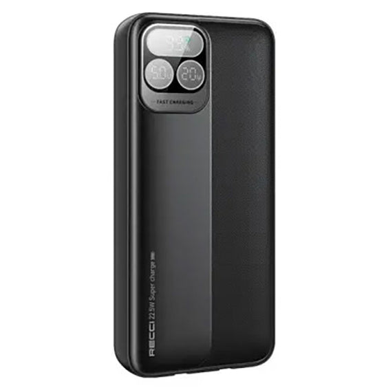Recci Hawk-Eye Power Bank With Digital Display 10000mAh - iCase Stores