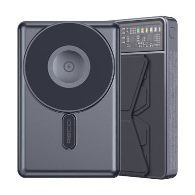 Recci Pathfinder 3 in 1 Magnetic Charging Stand Power Bank 10000mAh - iCase Stores