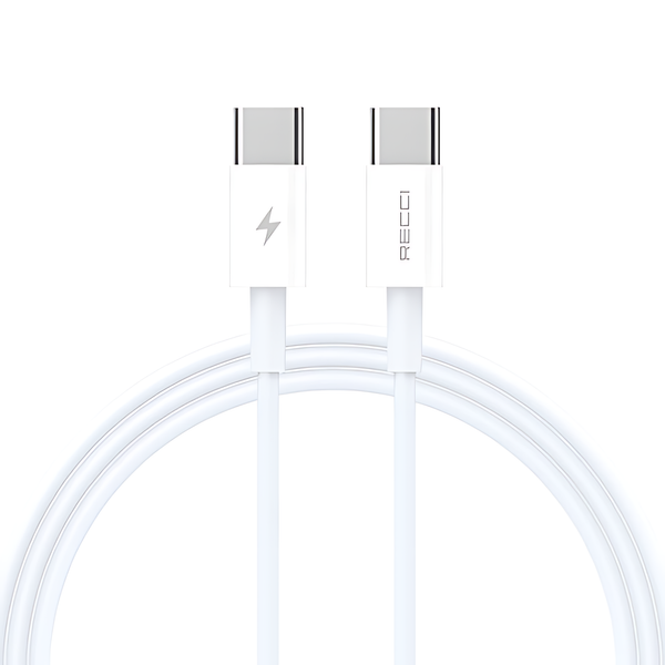 Recci Smart Data Cable Type-C to type-C 65W
