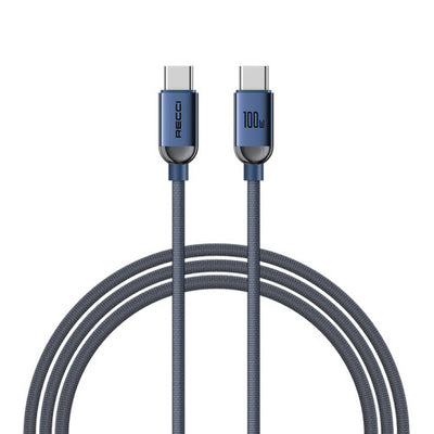 Recci Crystal Type-C to Type-C Fast Charge Cable 1.2M