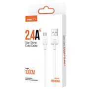 Recci Star Stone Micro USB Fast Charging Cable 2.4A - iCase Stores
