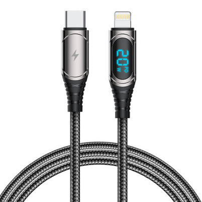 Recci Ghost Type-C to Lightning Led Cable PD20W / 1.2m