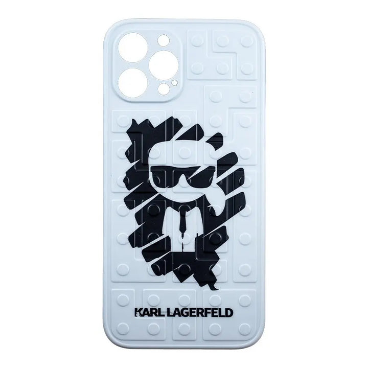 RUBBER CASE BLACK IKONIK - KARL LAGERFELD - iCase Stores