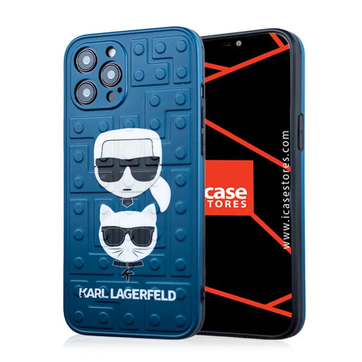RUBBER CASE HOUPETTE HEAD - KARL LAGERFELD - iCase Stores