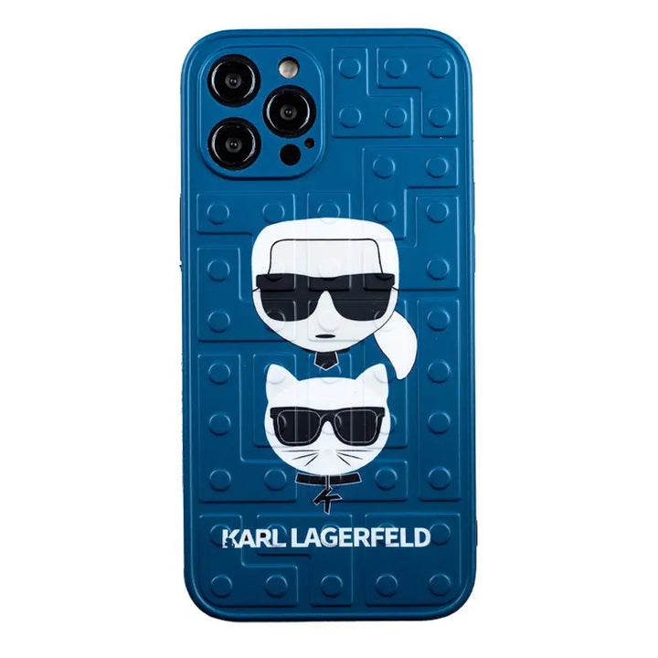 RUBBER CASE HOUPETTE HEAD - KARL LAGERFELD - iCase Stores