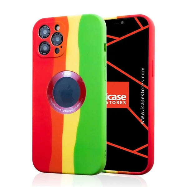 Rainbow Silicone Case - iCase Stores