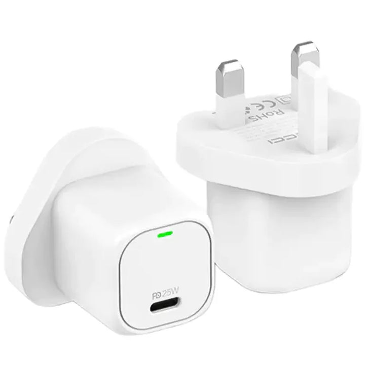 Recci GaN 25W Wall Charger 3 Pin Standard - iCase Stores