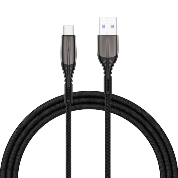 Recci (USB To Type-C Cable) 5A Fast Charging 1m