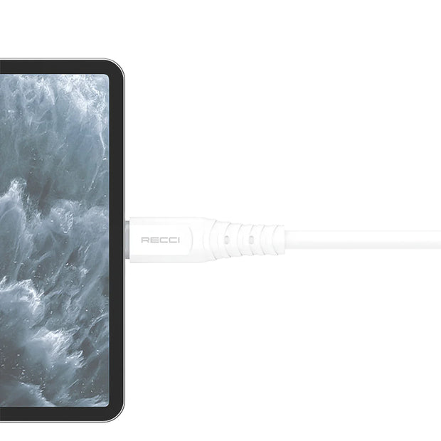 Recci USB To Type-C Cable 6A Fast Charging