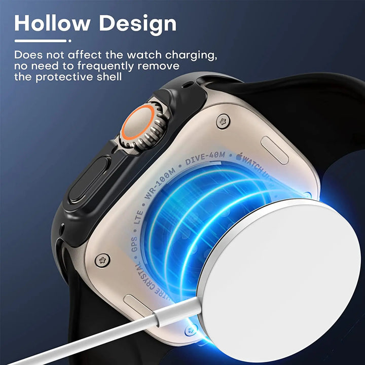 Rock Matte Hard Case Glass Screen for Apple Watch Ultra - iCase Stores