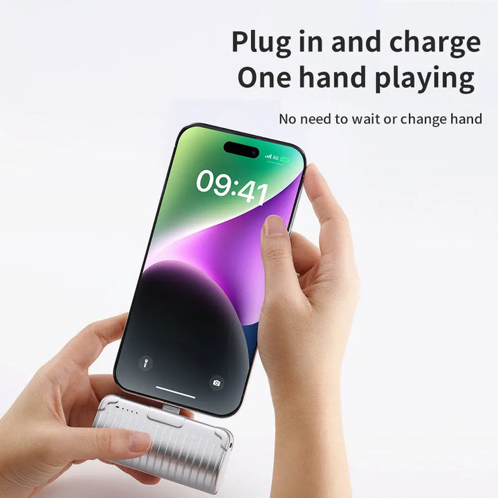Rock PD 20W Fast Charging Mini Emergency Power Bank Capsule - iCase Stores