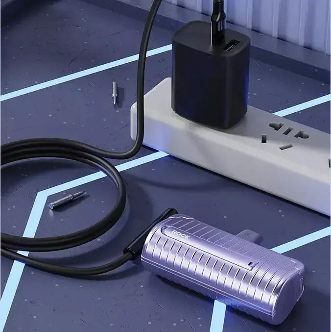 Rock PD 20W Fast Charging Mini Emergency Power Bank Capsule - iCase Stores
