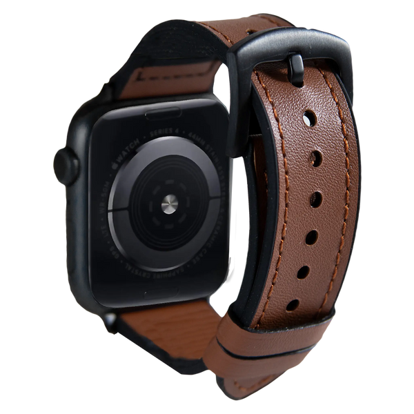 Rubber Leather Band For Apple Watch - iCase Stores