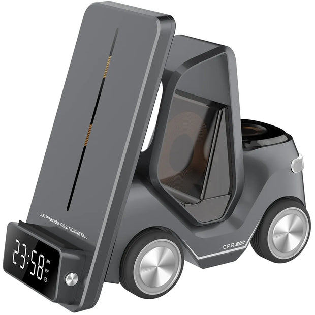 Toocki 5 In 1 Multifunctional Wireless Charging With Alarm Clock