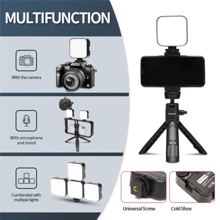 Jmary Dimmable Photography Led Fill Light Portable Mini Camera Phone - iCase Stores