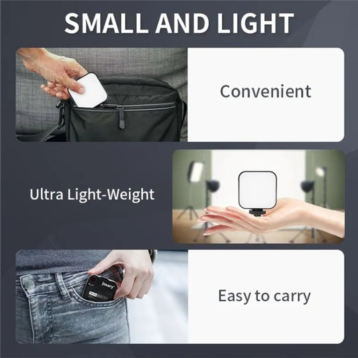 Jmary Dimmable Photography Led Fill Light Portable Mini Camera Phone - iCase Stores