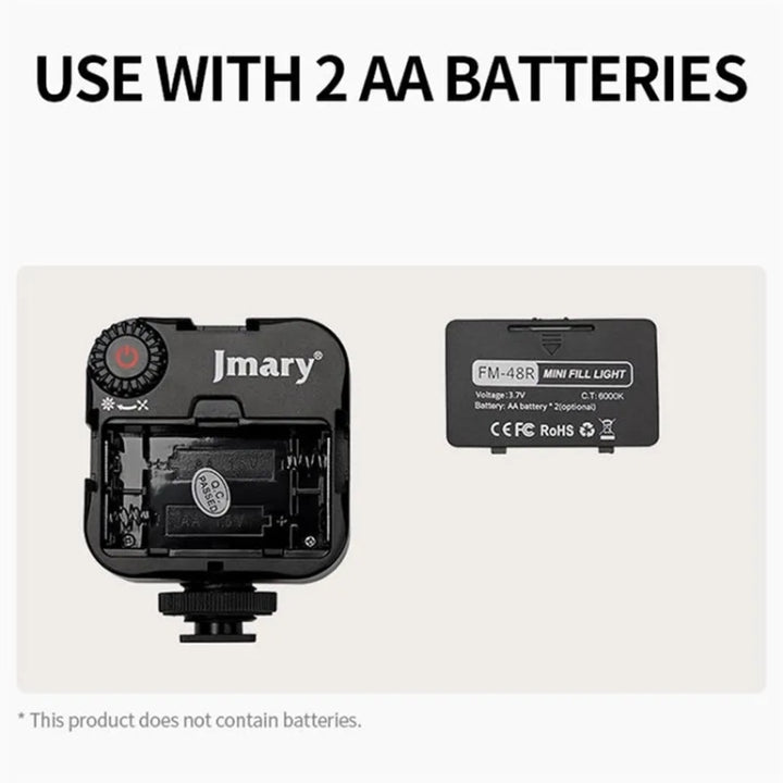 Jmary Dimmable Photography Led Fill Light Portable Mini Camera Phone - iCase Stores