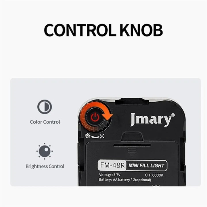 Jmary Dimmable Photography Led Fill Light Portable Mini Camera Phone - iCase Stores