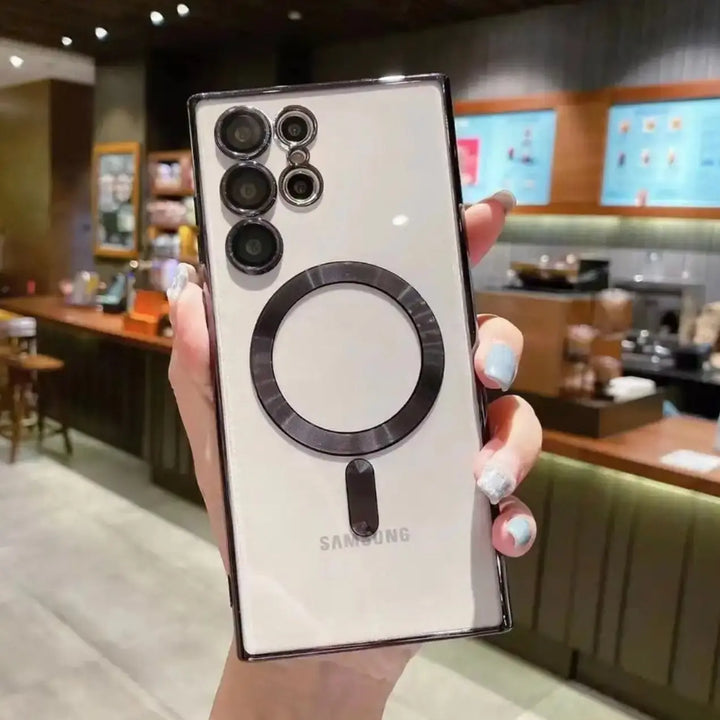 Samsung Luxury Magnetic Wireless Case With Lens Protection - iCase Stores