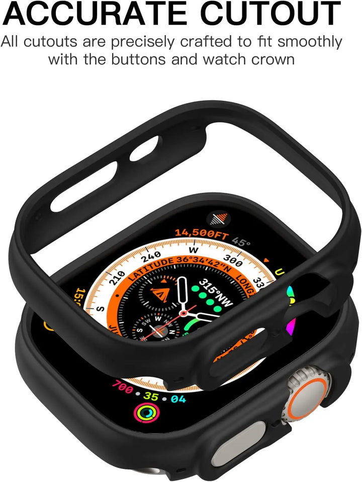 Shockproof Ultra-Thin Hard PC Bumper Apple Watch Ultra Case - iCase Stores