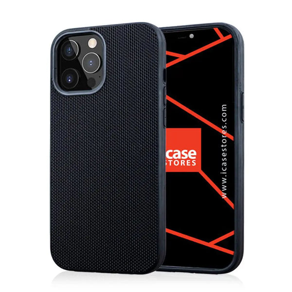 Super Shield Textured Nylon Fiber Case - Black - iCase Stores