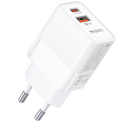 Yesido Quick Charger PD 20W+QC3.0 - iCase Stores