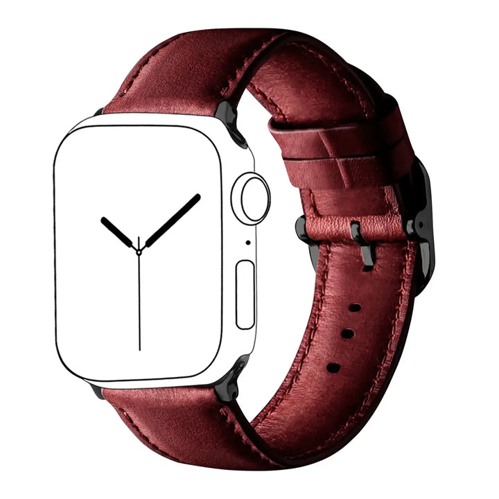 Teal Napa Leather Band for Apple Watch - iCase Stores