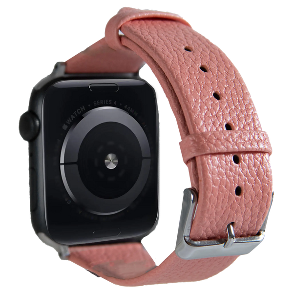 Textured Leather Strap For Apple Watch - iCase Stores
