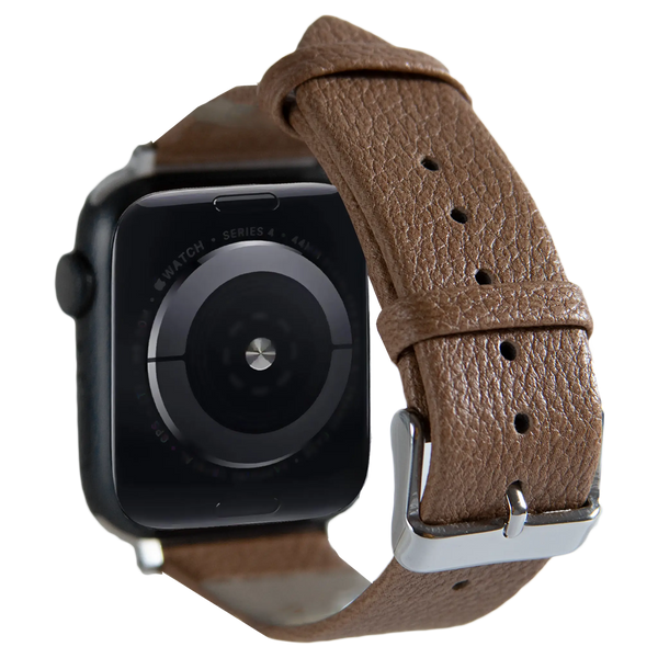 Textured Leather Strap For Apple Watch - iCase Stores