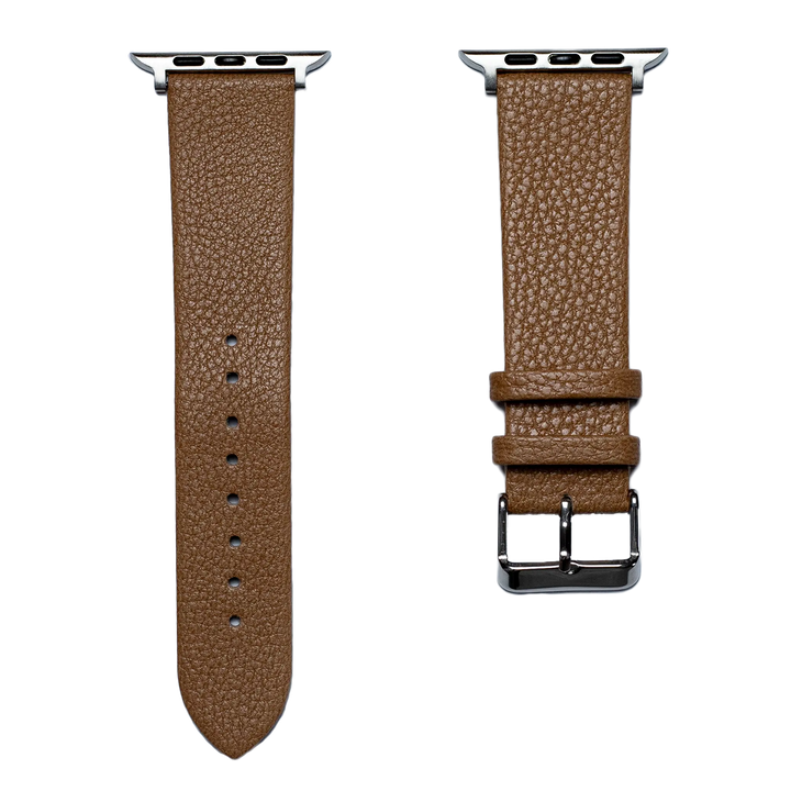 Textured Leather Strap For Apple Watch - iCase Stores
