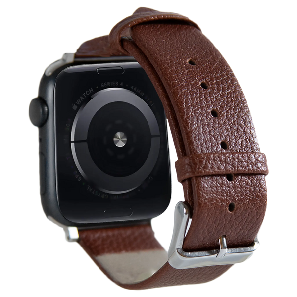 Textured Leather Strap For Apple Watch - iCase Stores