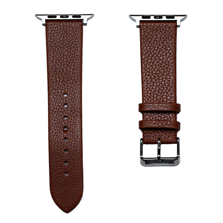 Textured Leather Strap For Apple Watch - iCase Stores