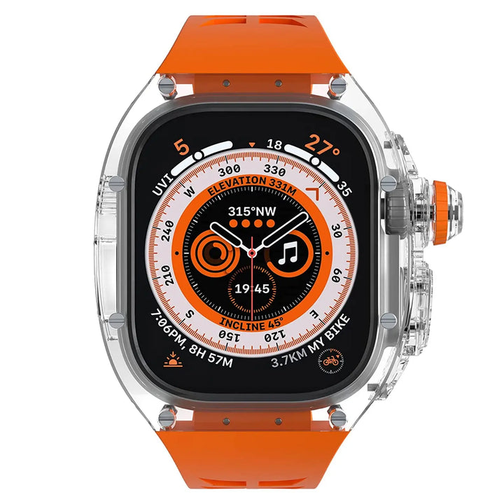 Translucent Modification Kit Band & Transparent Case for Apple Watch Ultra - iCase Stores