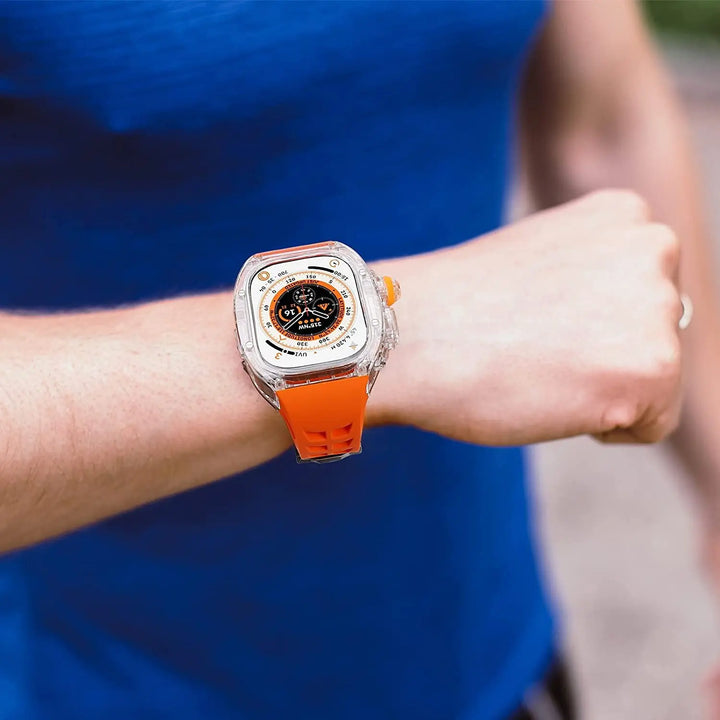 Translucent Modification Kit Band & Transparent Case for Apple Watch Ultra - iCase Stores