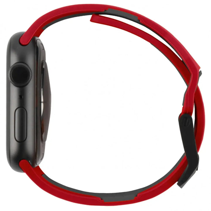 UAG Civilian Silicone Watch Strap For Apple Watch - Red - iCase Stores