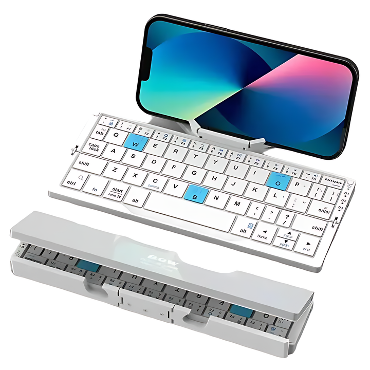 Mini Foldable Rechargeable Bluetooth Keyboard - iCase Stores