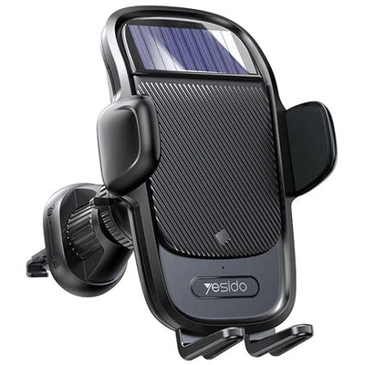 Yesido Solar Panel Phone Charging & Phone Car Holder