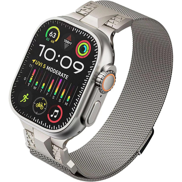 Milanese Metal Stainless Steel Strap For Apple Watch