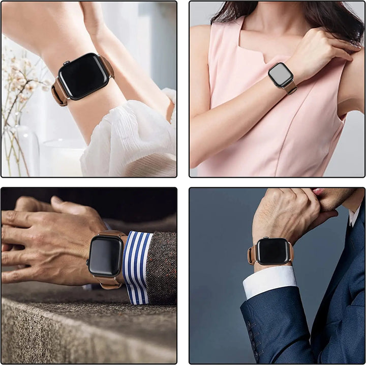 Vintage Leather Band for Apple Watch - iCase Stores