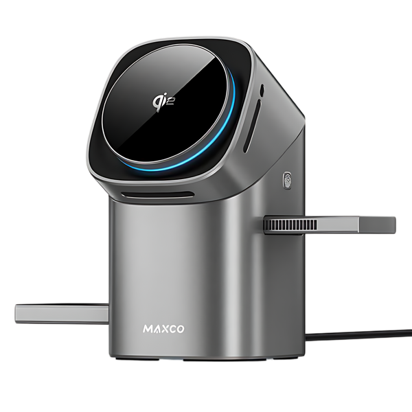 MAXCO Geometry II Qi2 Full Touch Magnetic Wireless Charger 15W Fast Charging