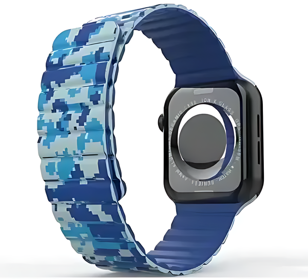 Silicone Print Patterns Watch Band For Apple Watch - iCase Stores