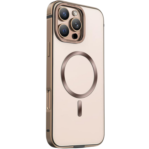 Aluminum Alloy Metal Bezel Magsafe Case