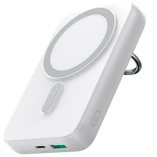 Joyroom Mini Magnetic Wireless Charging Power Bank With Ring Stand 20W 10000mAh