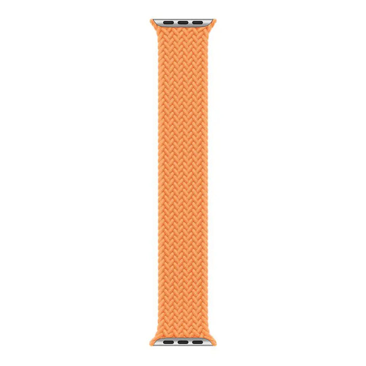 Woven Braided Solo Loop For Apple Watch - Orange - iCase Stores