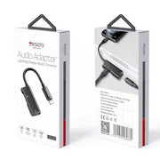 Yesido Audio Adapter Lightning Charge & Music Converter 2.4A