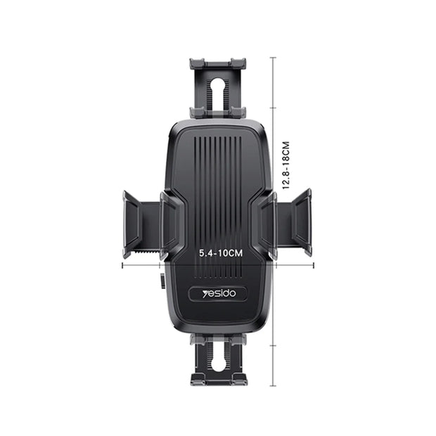 Yesido Touch Lock Bike Handlebar Phone Mount Tool-Free Installation