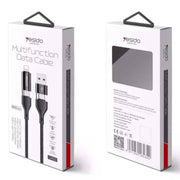 Yesido 4 In 1 multifunction Data Cable 1.2m