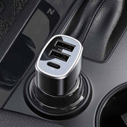 Yesido 3 Ports Car Charger PD Output 25W