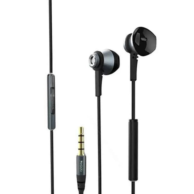 Yesido Stereo Noise Cancelling Earphones With Microphone 3.55mm